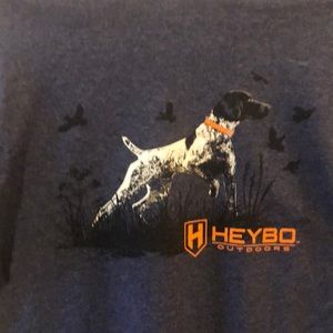 Heybo Outdoors Blue Tee Men’s S